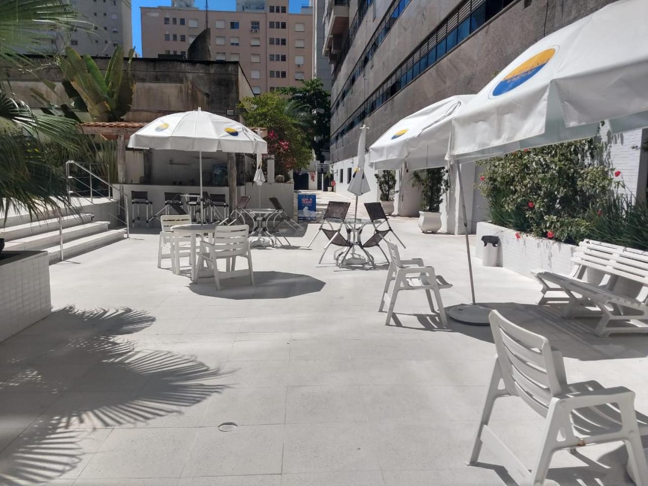 Apartamento Flat Praia Pitangueiras No غوارويا المظهر الخارجي الصورة